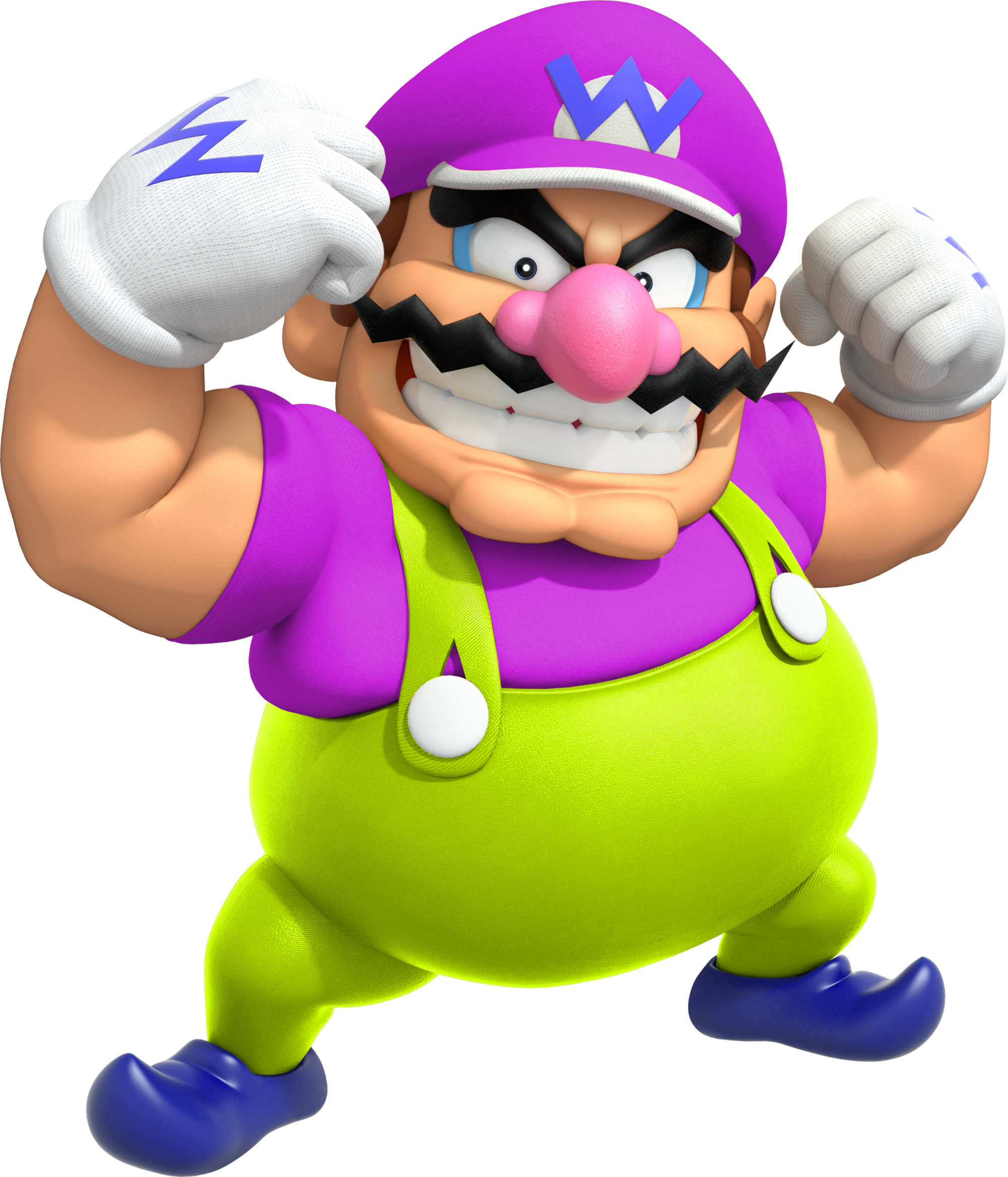 Sb2 Wario Recolor 10 (2000x2335), Png Download