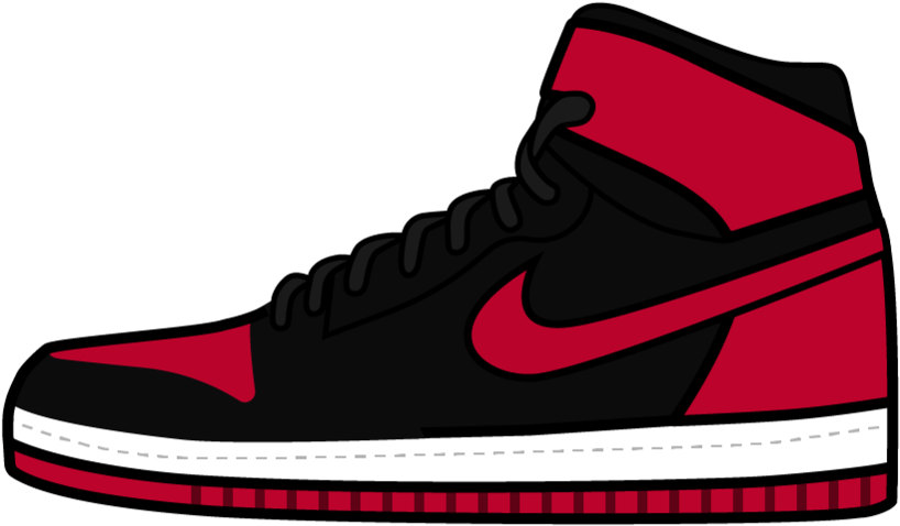 Aj1 Banned (1000x1000), Png Download