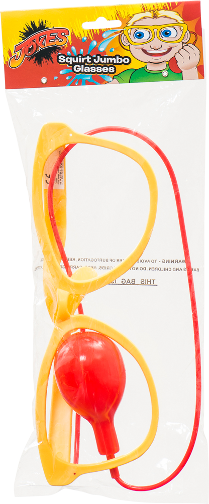 Squirt Jumbo Glasses, , Large (416x1004), Png Download