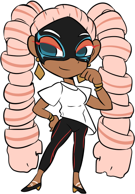 Arms Twintelle By @cello Us Fighting Games, Cello, (500x700), Png Download