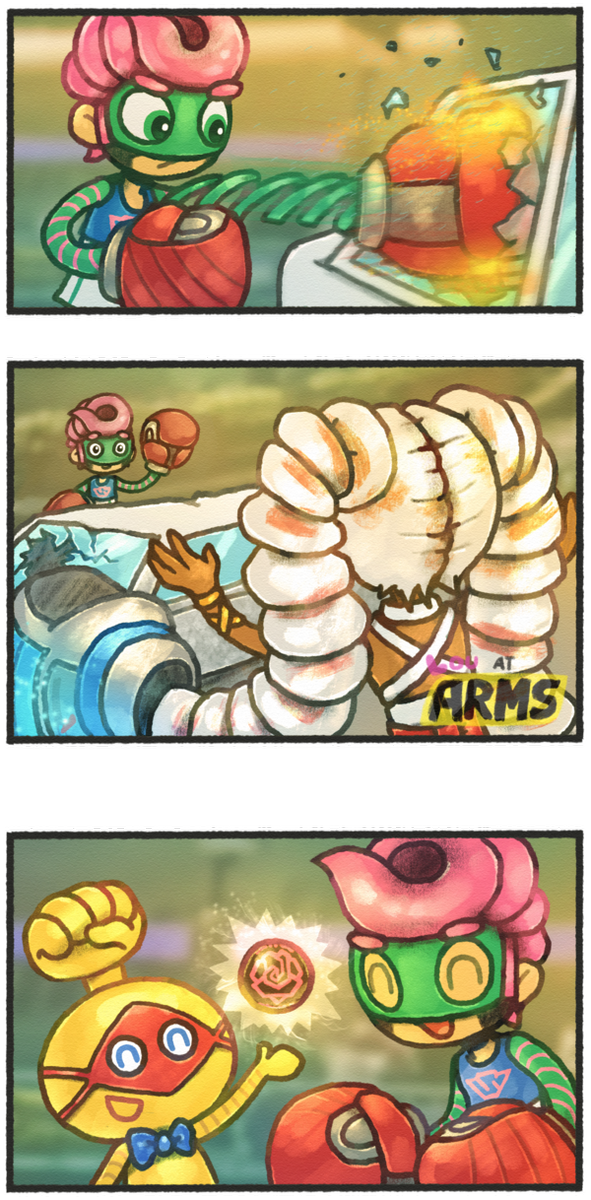 Arms Comic By Louivi (591x1200), Png Download