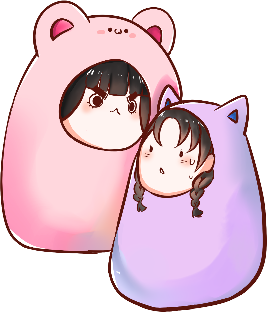 Rock Lee And Tenten, By Rokupou (1212x1387), Png Download