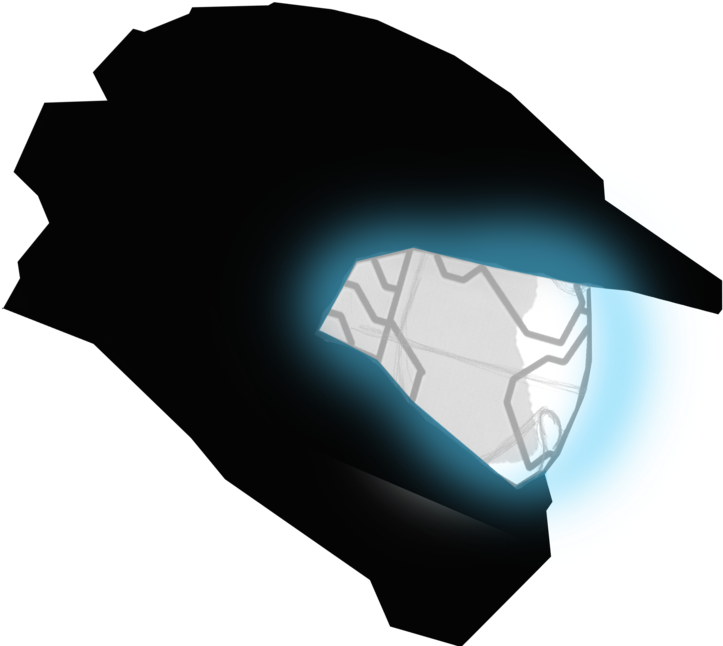 Master Chief Silhouette At Getdrawings (900x654), Png Download