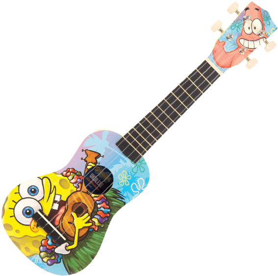 Spongebob Ukulele Soprano Bundle (600x600), Png Download