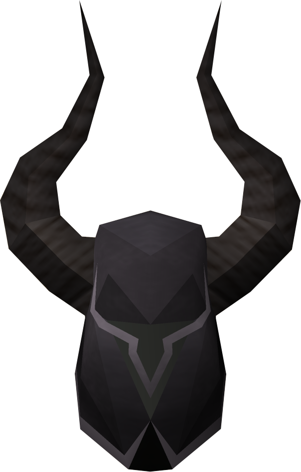 Black Full Helm (604x947), Png Download