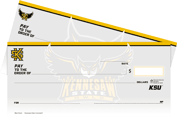 Kennesaw State University Checks (600x600), Png Download
