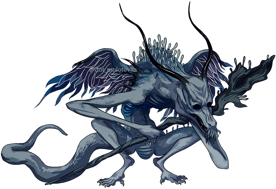 Oceiros, The Consumed King Bloodborne, Dark Souls, (1000x682), Png Download