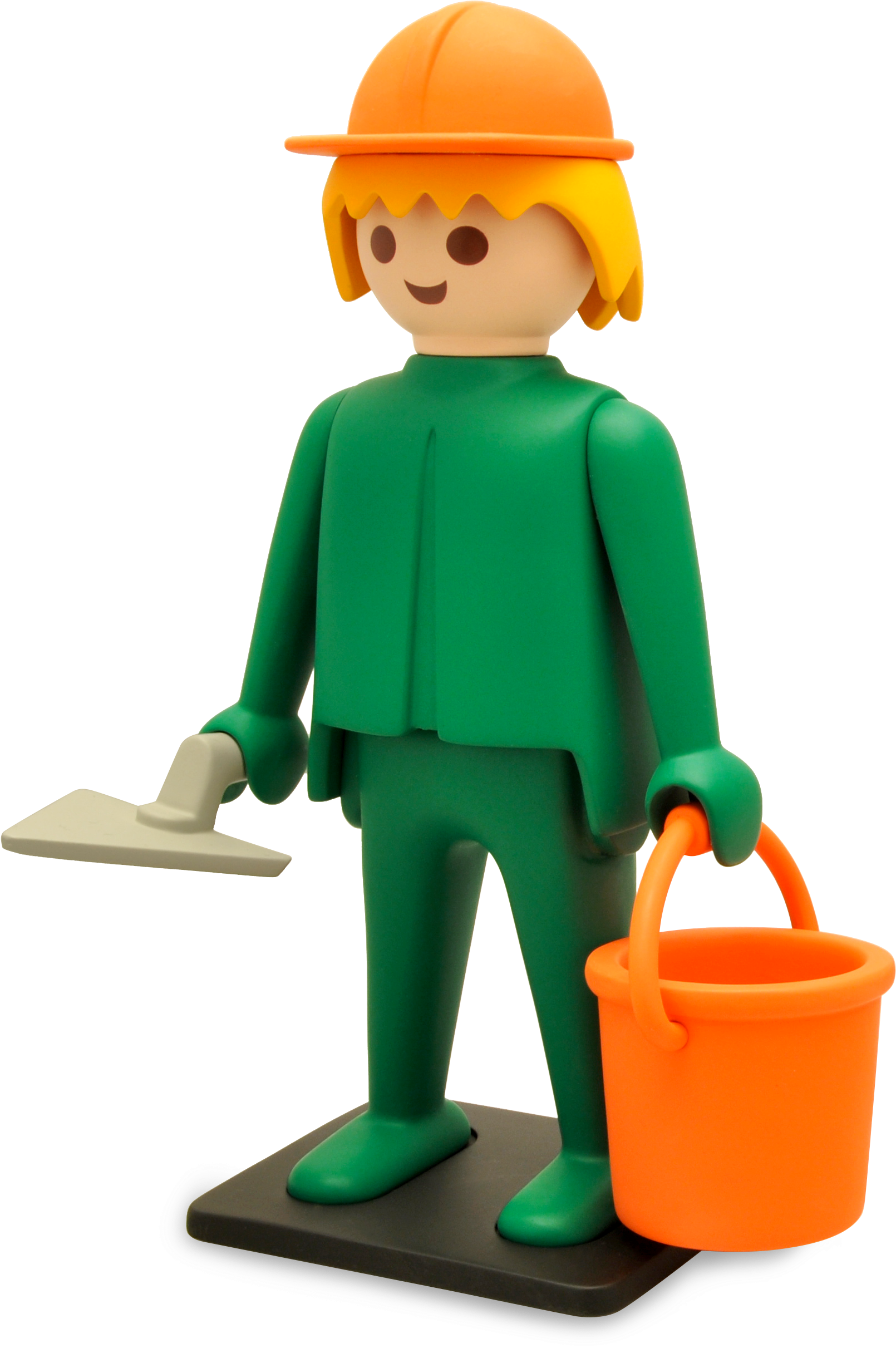 Playmobil Ouvrier Macon Collectoys 00214 (1856x2596), Png Download