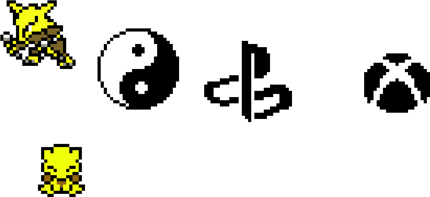 Ps4 And X Box Symbols Pokemon (1550x890), Png Download