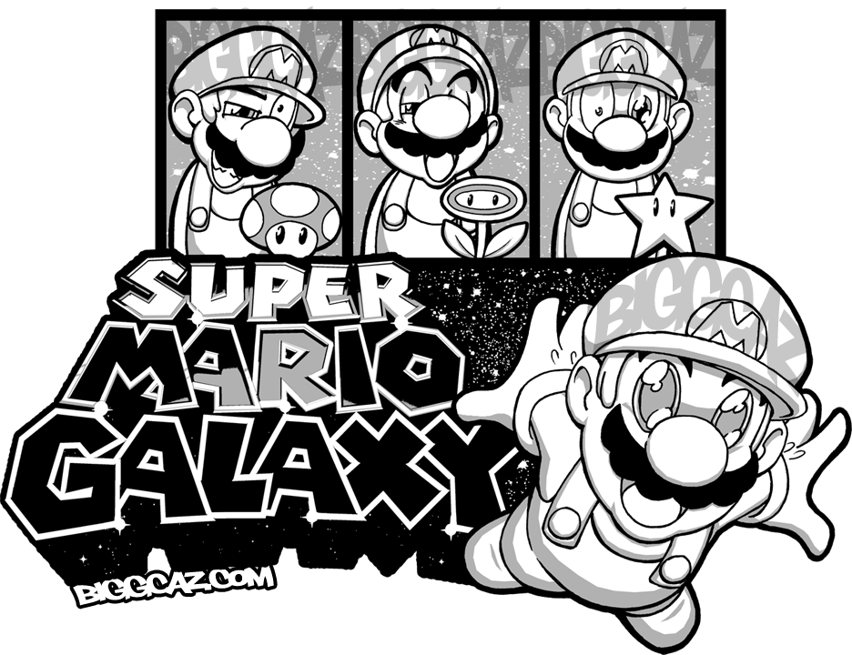 Super Mario's Galaxy (936x720), Png Download