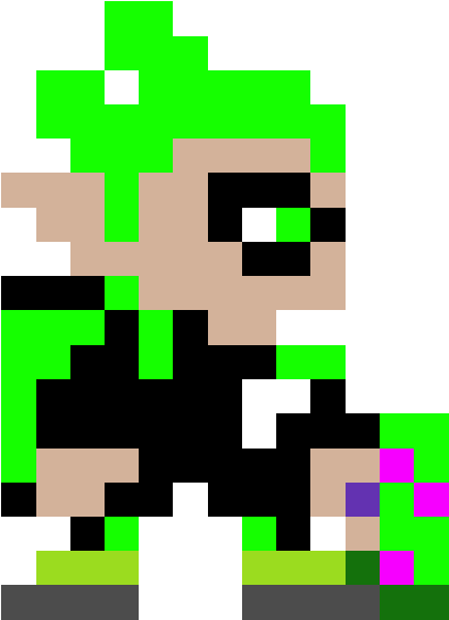 Imagei Made A Pixel Inkling (1000x1000), Png Download