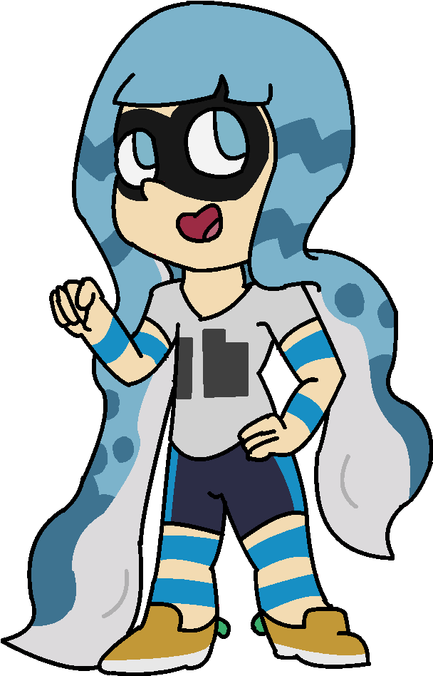 Tera Inkling Female (650x1000), Png Download