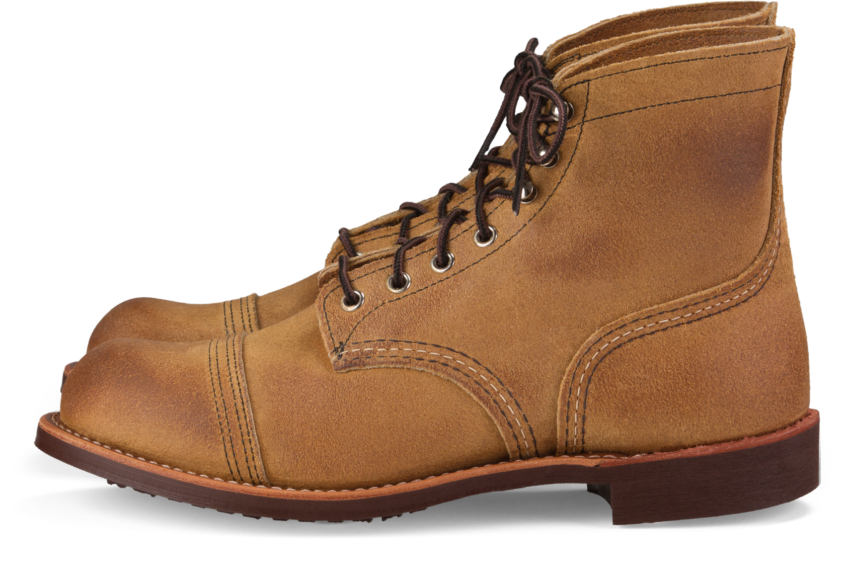 Redwing Iron Ranger 8083 Hawthorne Suede Boots (2000x2000), Png Download