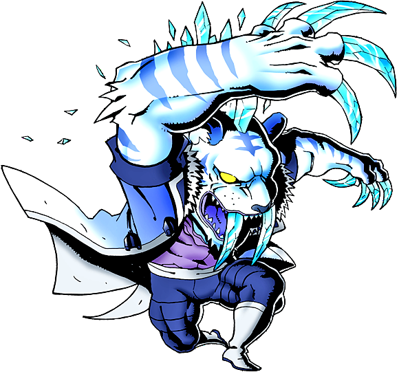 Frost Tiger (580x541), Png Download