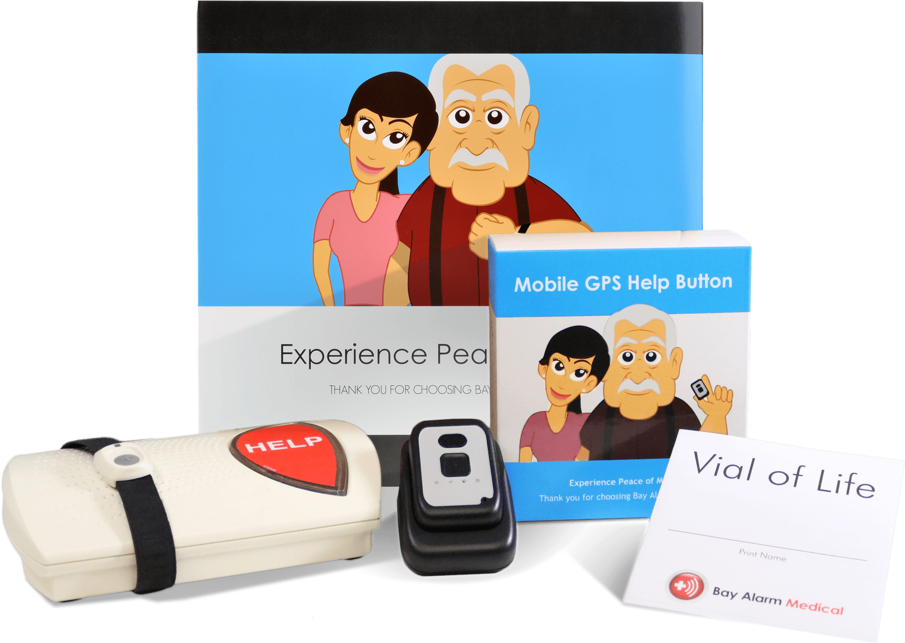 Bay Alarm Medical Alert System (2010x1424), Png Download