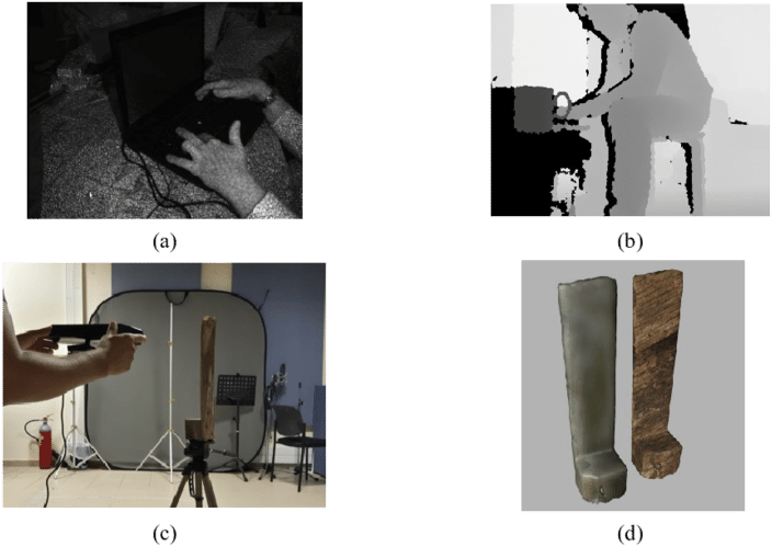Microsoft Kinect Sensor Ir Image (850x502), Png Download