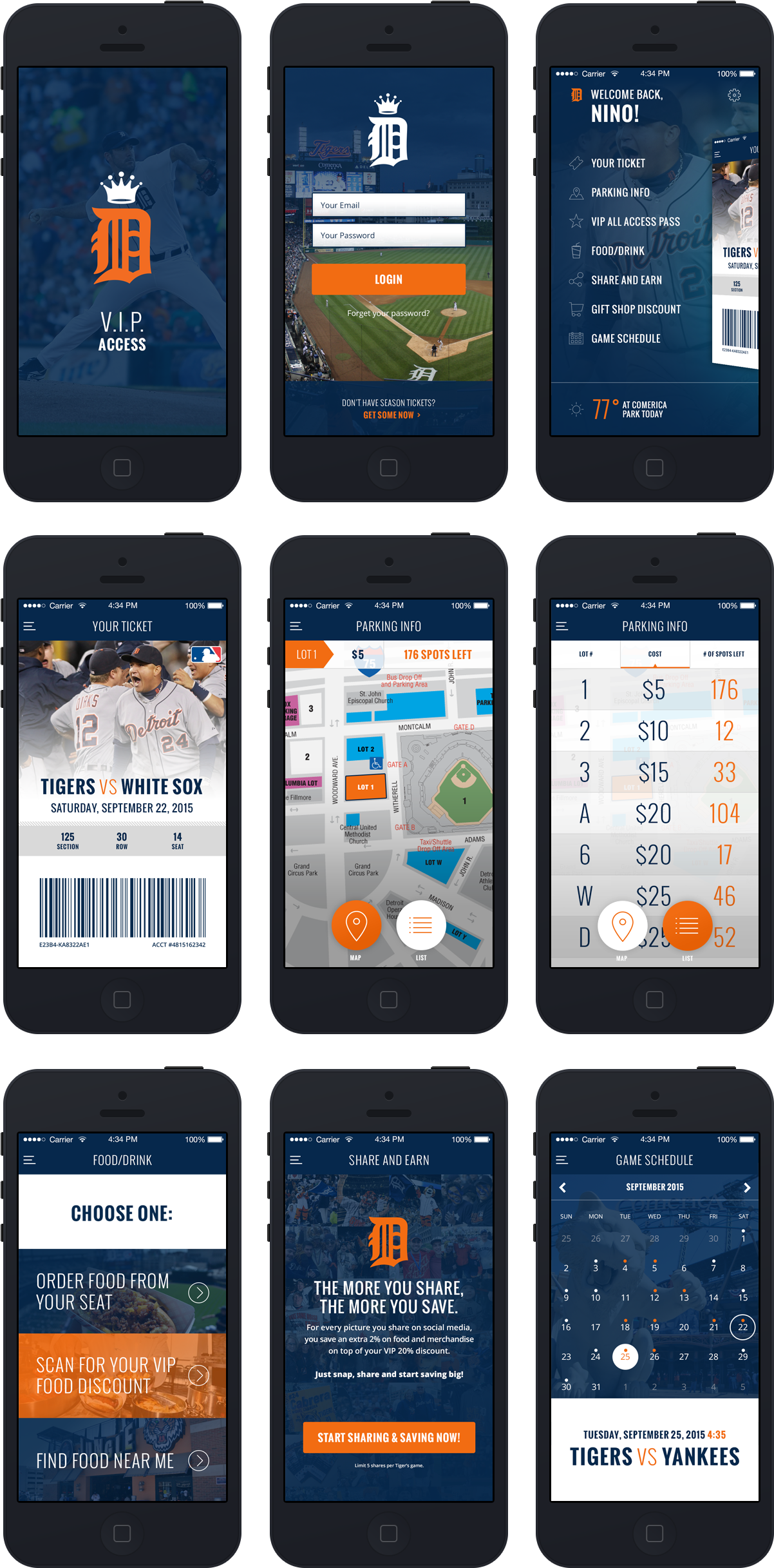 Detroit Tigers Png (1280x2522), Png Download