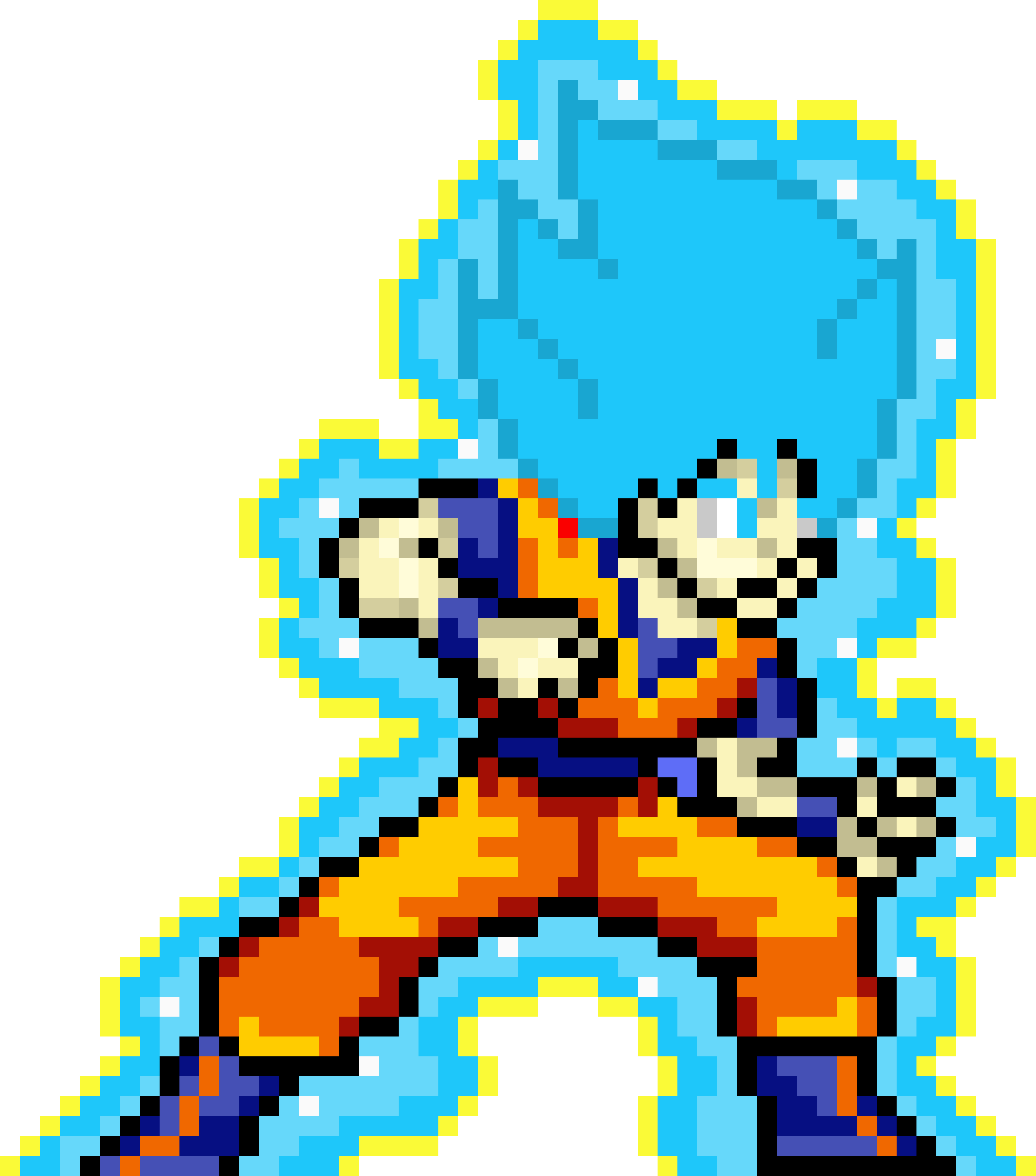Goku (8900x7200), Png Download