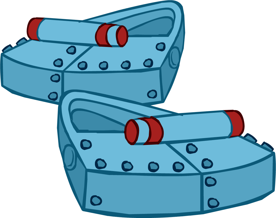 Toy Robot Feet (1137x901), Png Download