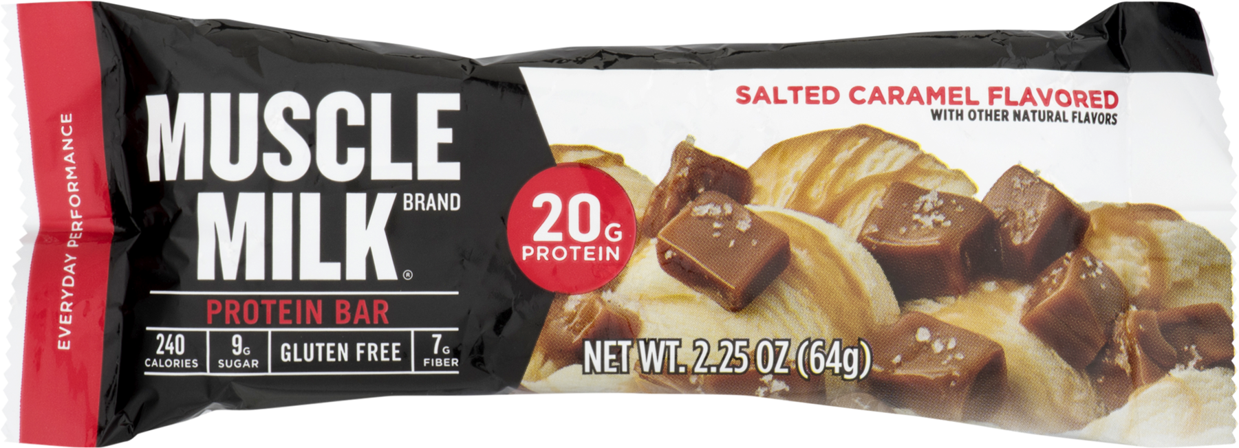 Muscle Milk® Salted Caramel Flavored Protein Bar (1800x1800), Png Download