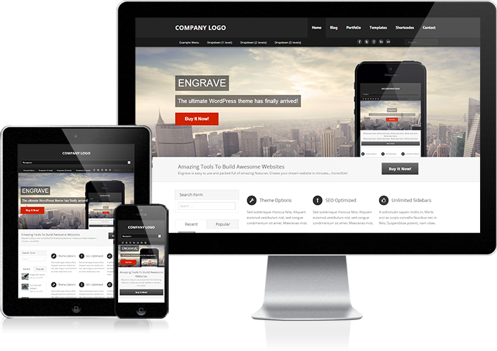 Top 3 Wordpress Themes For Seo Agencies (707x500), Png Download