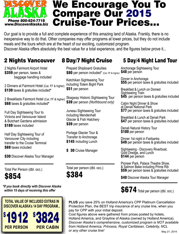 Compare And You'll See Why We Choose Holland America (650x789), Png Download