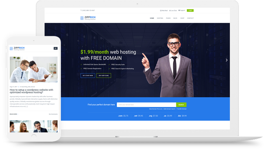 Wordpress.png (864x489), Png Download