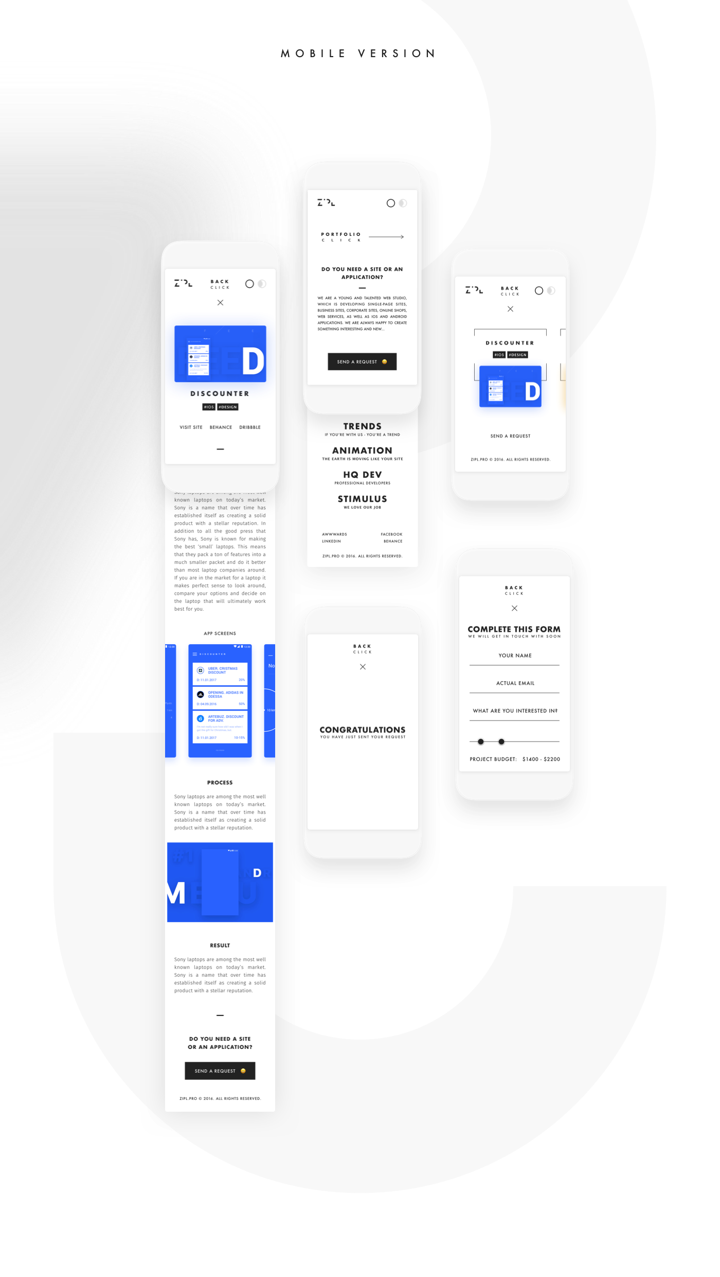 Full Reloadingit's A New Branding And Website Of Zipl (1400x2480), Png Download