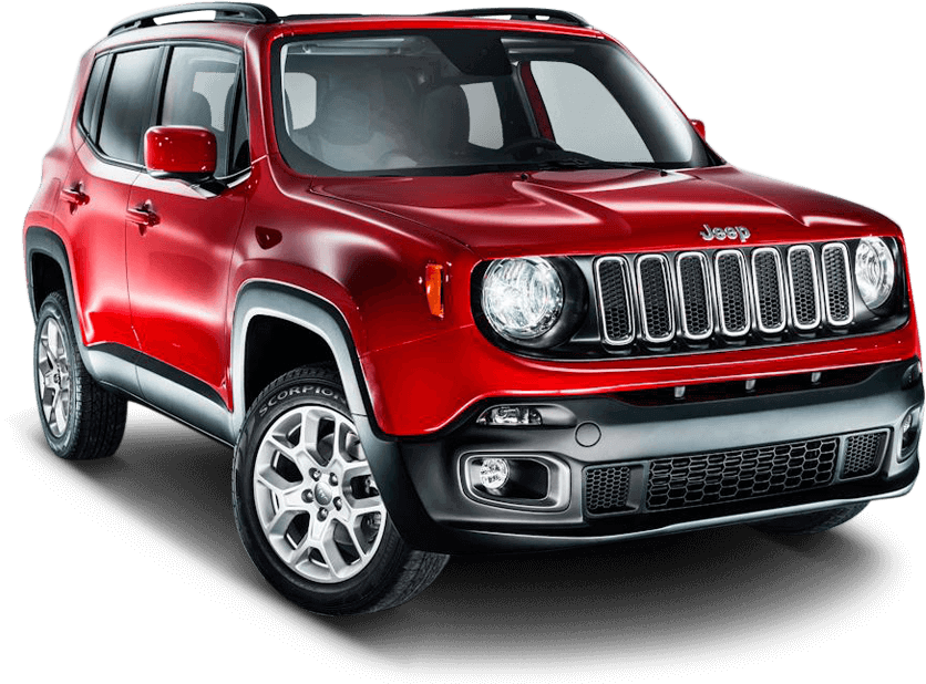 Jeep Renegade (836x618), Png Download