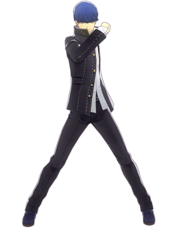 Yu Narukami Persona 3 Protagonist (640x920), Png Download