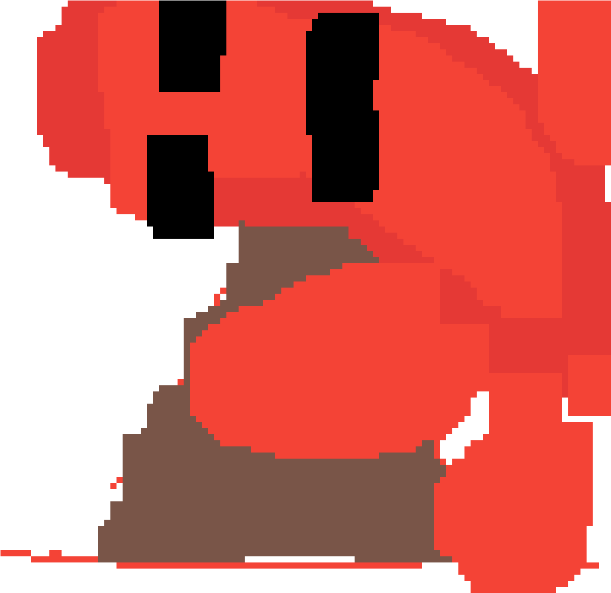 Lava Bucket Head Sleeping (1200x1200), Png Download