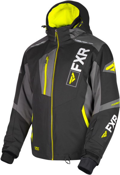 Fxr Renegade 2019 X4 Jacket Black Hivis (585x585), Png Download