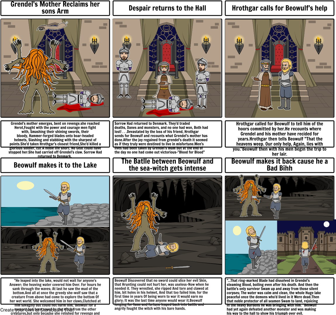 Beowulf Section 4 & (1164x1086), Png Download