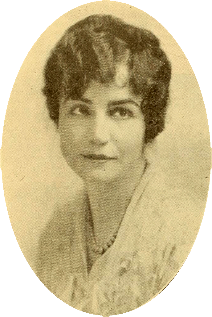 Lois Weber 1916 (688x1029), Png Download