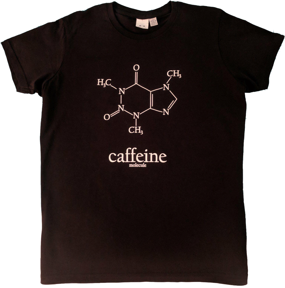 Caffeine Molecule Ladies Biz Collection Ice T-shirt (1000x1333), Png Download