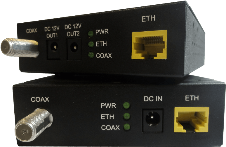 1-port Long Reach Ethernet Extender With Remote Power (800x574), Png Download