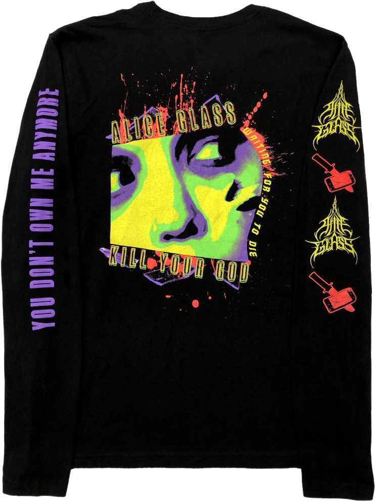 Kill Your God X Alice Glass (1000x1000), Png Download