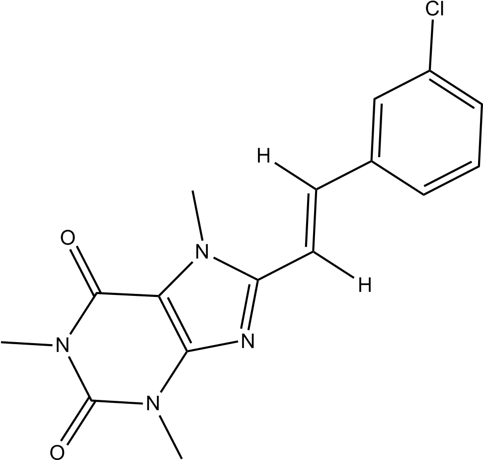 B7355 8 Caffeine Adenosine A2a Receptor Antagonist (987x941), Png Download