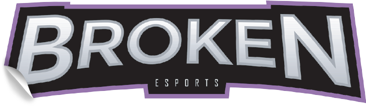 Broken Esports Sticker (1000x1000), Png Download