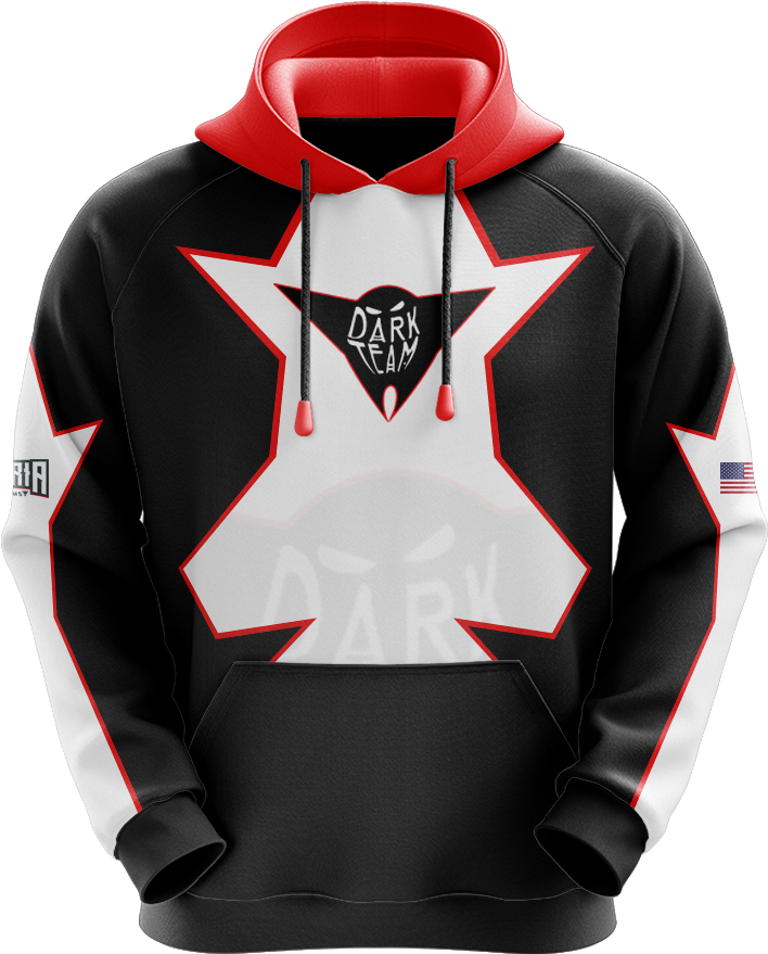 Dark Esports Sublimated Hoodie (1000x1000), Png Download