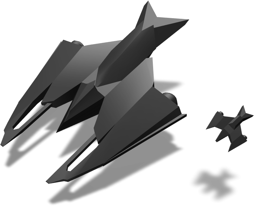 Spaceship 3 - (1024x768), Png Download