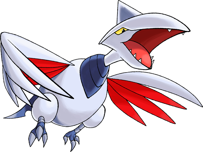 Pokemon Shiny-skarmory Is A Fictional Character Of (800x600), Png Download