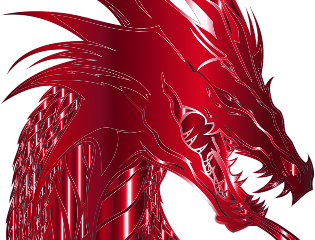 Mythical Clipart Dragon Head (640x480), Png Download