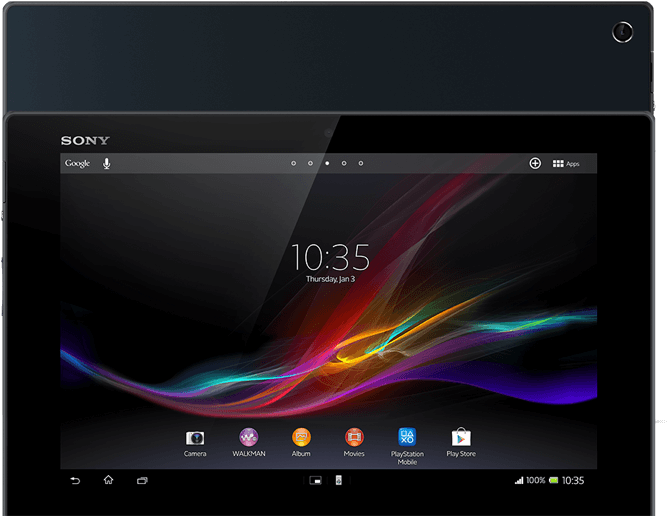 Xperia™ Tablet Z (800x589), Png Download