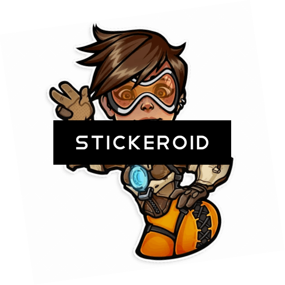 Стикер Overwatch (577x578), Png Download