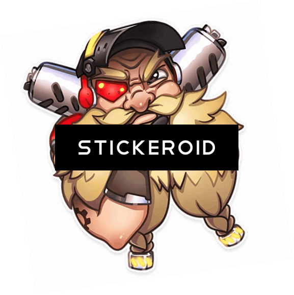 Стикер Overwatch (577x578), Png Download