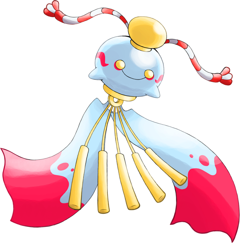 Pokemon Shiny Mega Chimecho Is A Fictional Character (790x800), Png Download
