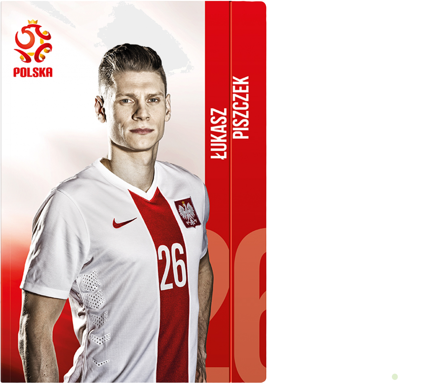 Folder With Elastic Band A4 'łukasz Piszczek "red (2128x1416), Png Download