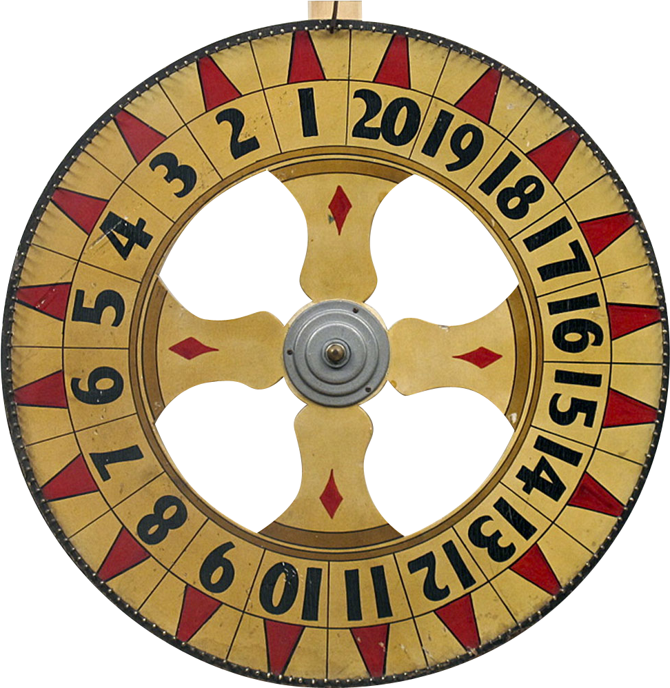 Image Result For Vintage Carnival Wheel Of Fortune (997x997), Png Download