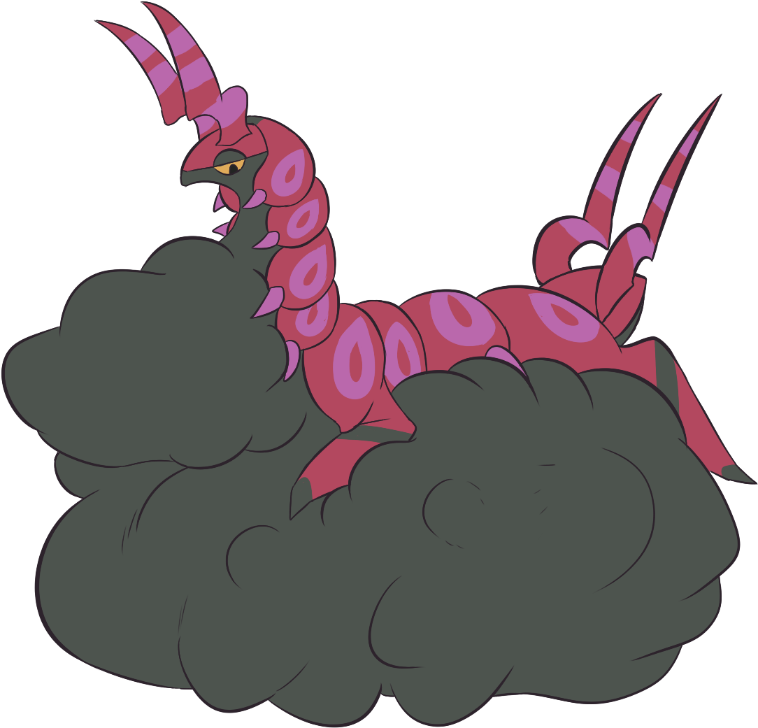 Scolipede Nums Thing I Think (1099x1100), Png Download